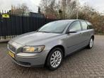 Volvo V50 1.6D Momentum Clima/Cruise/LMV (bj 2005), Auto's, Volvo, Voorwielaandrijving, Gebruikt, Zwart, 4 cilinders