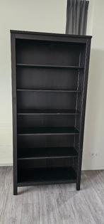 boekenkast Ikea Hemnes zwart, Ophalen, Gebruikt, 50 tot 100 cm, 150 tot 200 cm