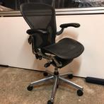 B Bureaustoel Herman Miller Aeron B Full options classic, Ophalen, Zwart, Zo goed als nieuw, Nvt