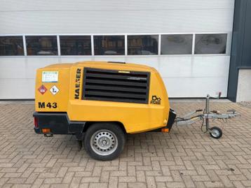 Kaeser M43 Kubota 4,3 m3 / min 7 Bar 30 kW Mobielel Compress beschikbaar voor biedingen