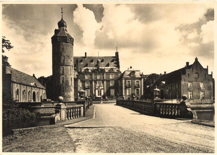 Dalfsen [Ov.], Kasteel Rechteren - 1946 gelopen, Verzamelen, Ansichtkaarten | Nederland, Gelopen, Overijssel, Voor 1920, Ophalen of Verzenden