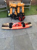 Kitesurfset 9m2 en 11m2, Watersport en Boten, Kitesurfen, Geen board, Ophalen of Verzenden, Gebruikt