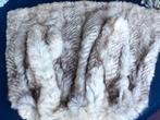 Lange echte blauwvos bontjas bont jas bontmantel maat M/L, Ophalen of Verzenden, Zo goed als nieuw, Maat 38/40 (M), Bruin