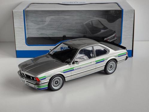 1:18 MCG BMW 6-serie Alpina B7 Turbo Coupé E24 Zilver 1980, Hobby en Vrije tijd, Modelauto's | 1:18, Zo goed als nieuw, Auto, Overige merken