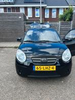 Kia Picanto 1.0 2010 Zwart, Auto's, 4 cilinders, 400 kg, Zwart, Origineel Nederlands
