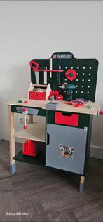Speelgoed werkbank compleet nieuwe staat, Ophalen of Verzenden