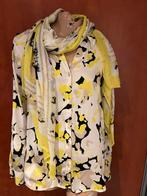 TAIFUN blouse met sjaal maat L origineel zgan, Wit, Maat 42/44 (L), Ophalen of Verzenden, Zo goed als nieuw