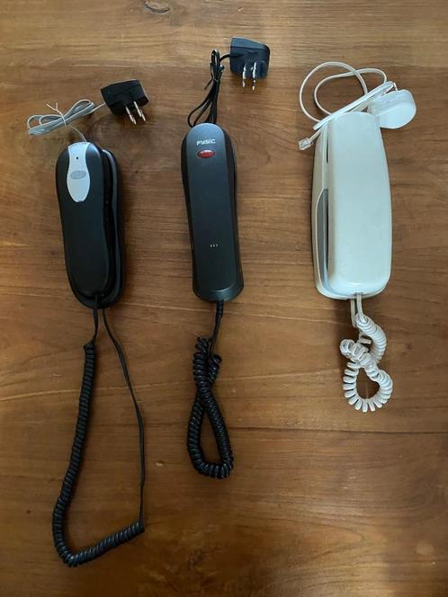 Fysic telefoon /zwarte flash telefoon/Telefoon gewone toets, Telecommunicatie, Vaste telefoons | Niet Draadloos, Ophalen