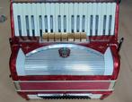 te koop, Gebruikt, 80-bas, Toetsaccordeon, Met riemen
