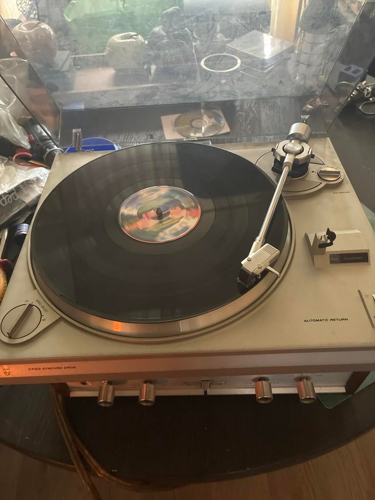 Philips F7122 Platenspeler - Vintage, Audio, Tv en Foto, Platenspelers, Gebruikt, Platenspeler, Philips, Automatisch, Ophalen of Verzenden