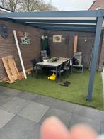 Veranda 3,5 diep 3,8 breed, Tuin en Terras, Ophalen, Gebruikt, Veranda