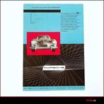 1956 folder voor Porsche 356 A, 356 Carrera & 550 Spyder, Verzenden, Gelezen, Porsche