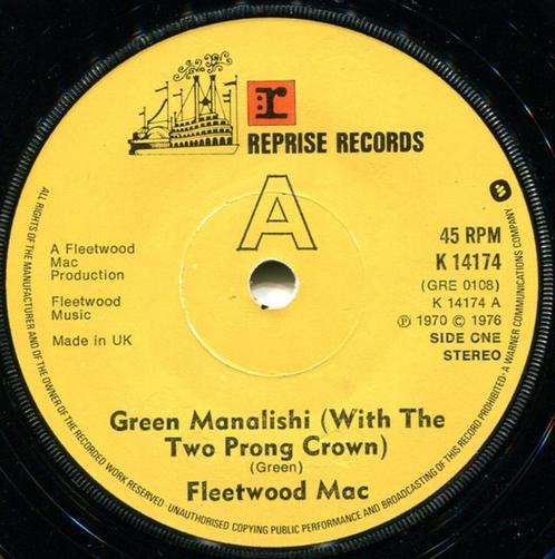 Fleetwood Mac - Green manalishi / Oh well (vinyl single), Cd's en Dvd's, Vinyl Singles, Gebruikt, Single, Rock en Metal, 7 inch
