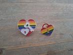 2 mooie kleurrijke regenboog pins te koop, Verzamelen, Speldjes, Pins en Buttons, Ophalen of Verzenden, Nieuw, Overige onderwerpen