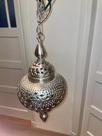 Oosterse zilverkleurige hanglamp, Huis en Inrichting, Ophalen, Zo goed als nieuw, Metaal, 50 tot 75 cm