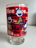 Vintage Grote Snoopy & Friends Vaas Glas 1965, Ophalen of Verzenden, Overige kleuren, Glas, Minder dan 50 cm