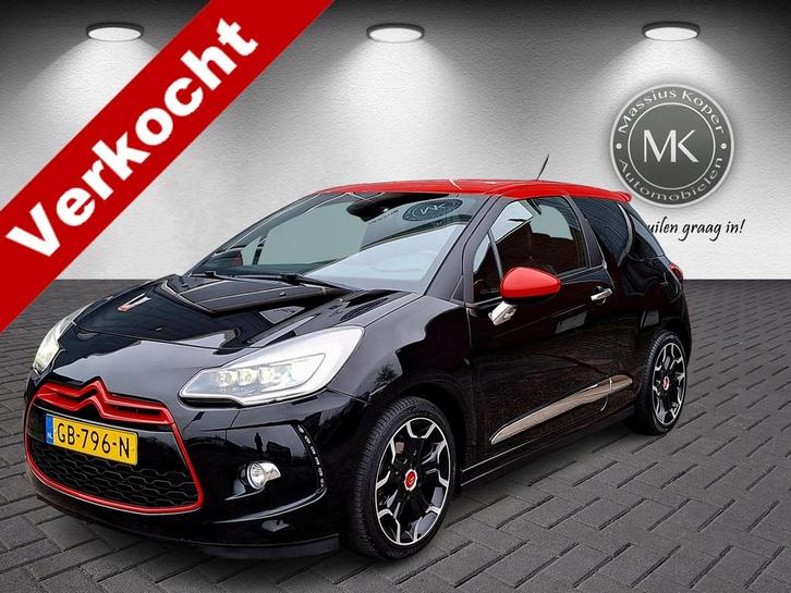 DS DS 3 1.2 PureTech So Red Aitco, Navigatie, Camera, 17"Lm, Auto's, DS, Bedrijf, DS 3, ABS, Achteruitrijcamera, Airbags, Airconditioning