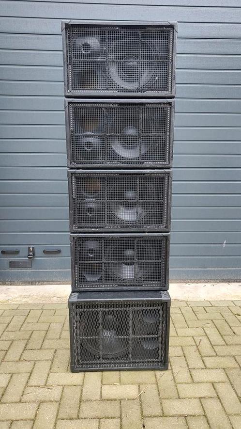 MP-Audio/Focal set: 4xMS12 + Sub115., Audio, Tv en Foto, Luidsprekers, Gebruikt, Front, Rear of Stereo speakers, 120 watt of meer