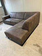 Mooie micoleder hoekbank – professioneel gereinigd