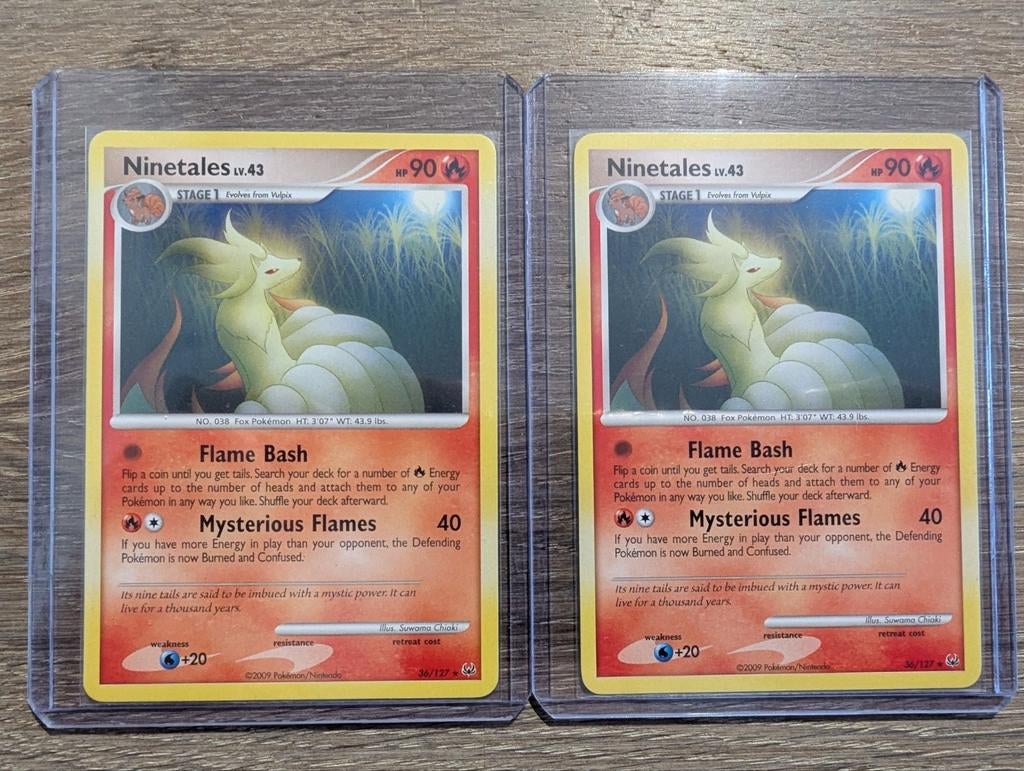 Ninetales uit Platinum 36/127, Ophalen of Verzenden, Zo goed als nieuw, Losse kaart