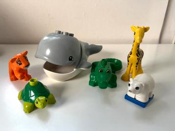 Lego Duplo -   Set met 6 Dierentuin Dieren beschikbaar voor biedingen