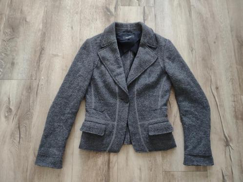 Prachtig grijs wollen jasje van Claudia Strater, 36. Blazer., Kleding | Dames, Jasjes, Kostuums en Pakken, Zo goed als nieuw, Jasje