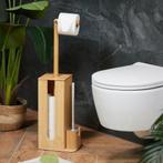 Toiletbutler bamboe kunststof - nieuw in doos, Ophalen of Verzenden, Nieuw, Wit