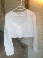 🍁Dirndl Trachten Tiroler Blouse - Maat 48, Kleding | Dames, Wit, Maat 46/48 (XL) of groter, Ophalen of Verzenden, Zo goed als nieuw
