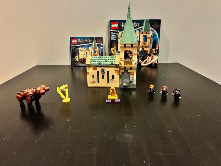 Harry potter lego 76387 Pluisje Hogwarts Fluffy Encounter, Kinderen en Baby's, Speelgoed | Duplo en Lego, Zo goed als nieuw, Ophalen of Verzenden