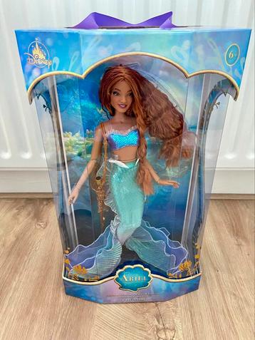 Disney store LE -live action the little mermaid doll 17” beschikbaar voor biedingen