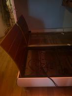 Tweepersoonsbed Auping spiraalbodem (elektrisch), Huis en Inrichting, Slaapkamer | Bedden, Bruin, Tweepersoons, Ophalen of Verzenden