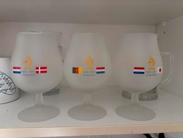 Heineken glazen set/EK lipton Icetea glazen beschikbaar voor biedingen