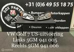 VW Golf 7 US Koplampen Amerikaanse uitvoering 2012-2017, Auto-onderdelen, Verlichting, Gebruikt, Ophalen of Verzenden