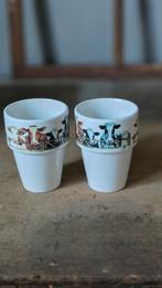 World of jet koeien bekers, Huis en Inrichting, Keuken | Servies, Ophalen of Verzenden, Zo goed als nieuw, Overige stijlen, Kop(pen) en/of Schotel(s)