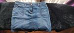 Kort spijkerrokje maat 42, Blauw, Maat 42/44 (L), Ophalen of Verzenden, Gedragen