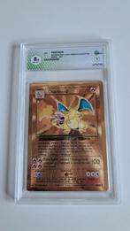 Charizard  metal promo grade 8 5, Hobby en Vrije tijd, Verzamelkaartspellen | Pokémon, Ophalen of Verzenden, Zo goed als nieuw