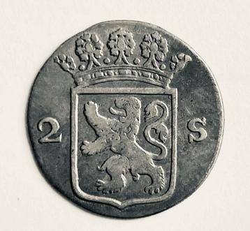 Oude 2 Stuiver Holland 1791 beschikbaar voor biedingen