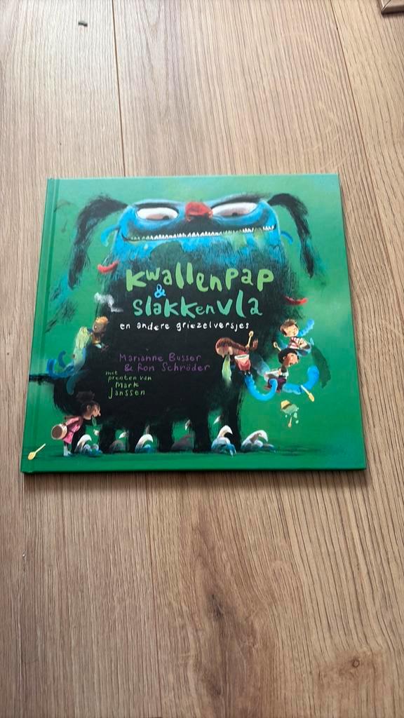 NIEUW! R. Schröder - Kwallenpap en slakkenvla, Boeken, Kinderboeken | Kleuters, Zo goed als nieuw, Non-fictie, Ophalen of Verzenden
