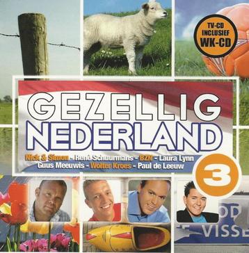 Gezellig Nederland 3 = 2cd = 2,99 beschikbaar voor biedingen