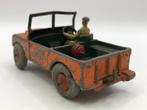 Dinky Toys 340 Land Rover -bandjes vervormd- -MATIG- M10, Hobby en Vrije tijd, Modelauto's | 1:43, Gebruikt, Auto, Dinky Toys