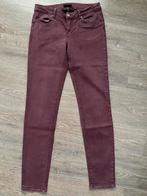 ZGAN Dames bordeaux broek spijkerbroek mt 30 M 38 van SHOEBY, Overige kleuren, Ophalen of Verzenden, Zo goed als nieuw, W30 - W32 (confectie 38/40)