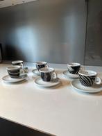 Illy Espressokopjes Set - 6 stuks Zebra, Huis en Inrichting, Keuken | Servies, Ophalen of Verzenden, Zo goed als nieuw, Overige stijlen