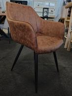 Stoel cognac (outlet), Huis en Inrichting, Stoelen, Ophalen, Nieuw, Bruin