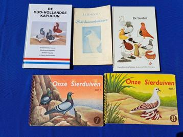 Sierduivenboeken  sierduivenfokkers Kapucijn en meer beschikbaar voor biedingen