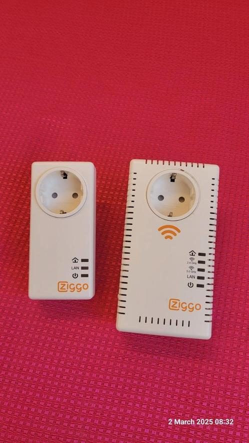 Ziggo Powerline Adapters PG-9072LG-ZG & PG-9073LG-ZG, Computers en Software, Powerlines, Nieuw, Ophalen of Verzenden