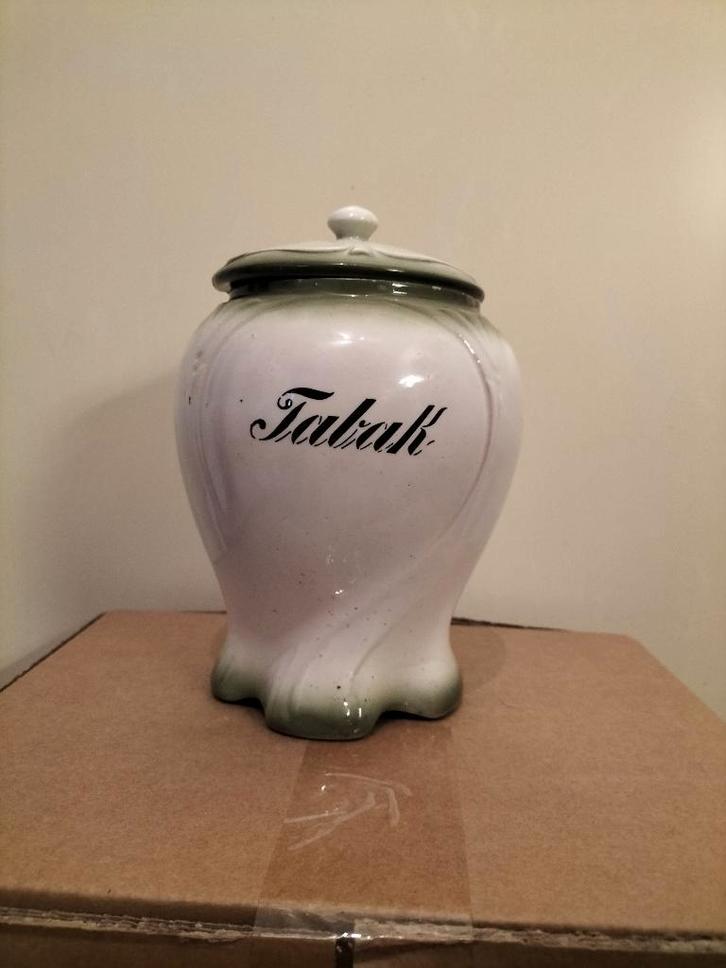Vintage Tabak Pot, Antiek en Kunst, Antiek | Keramiek en Aardewerk, Ophalen of Verzenden