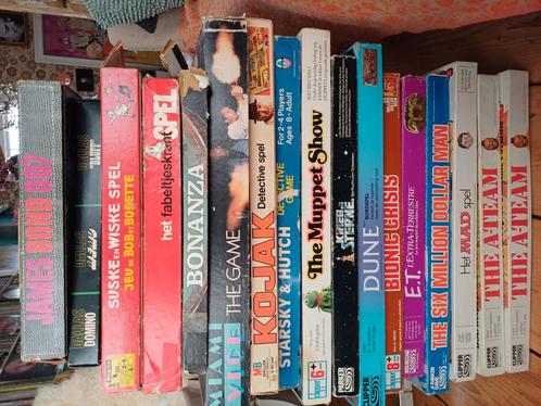 Diverse tv serie spellen, Hobby en Vrije tijd, Gezelschapsspellen | Bordspellen, Gebruikt, Ophalen of Verzenden