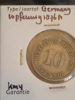 Duitsland voor 1945 | 10 en 50 Pfennig, Zilver, Duitsland, Ophalen of Verzenden, Losse munt