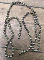 Vintage glazen kerstslinger plm 1.25 cm, Diversen, Kerst, Ophalen of Verzenden, Onbekend, Onbekend, Onbekend