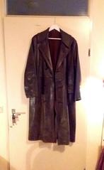 SOLEX. LANGE LEREN JAS, Kleding | Heren, Ophalen of Verzenden, Gedragen, Maat 56/58 (XL), Bruin